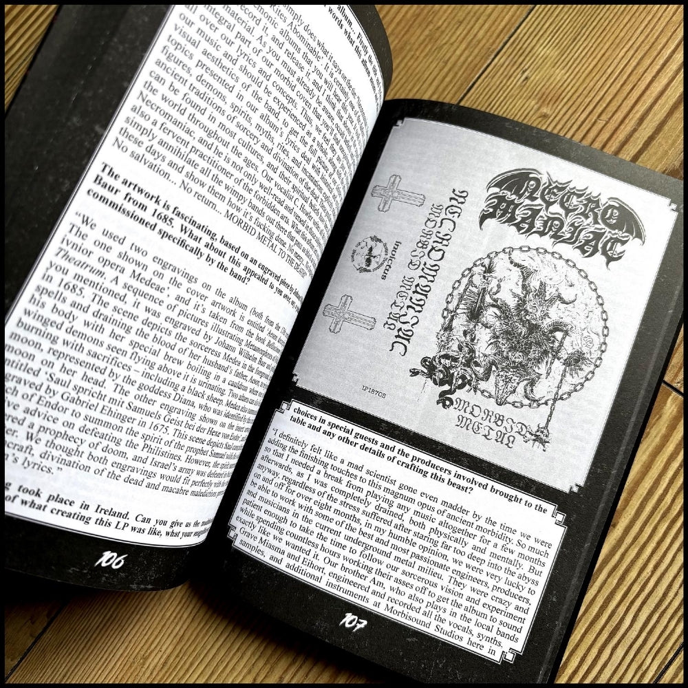 Nattskog - Shrieks From The Abyss Collection 2: Issues 4-6 - Magazine - Cult Never Dies - Image 11