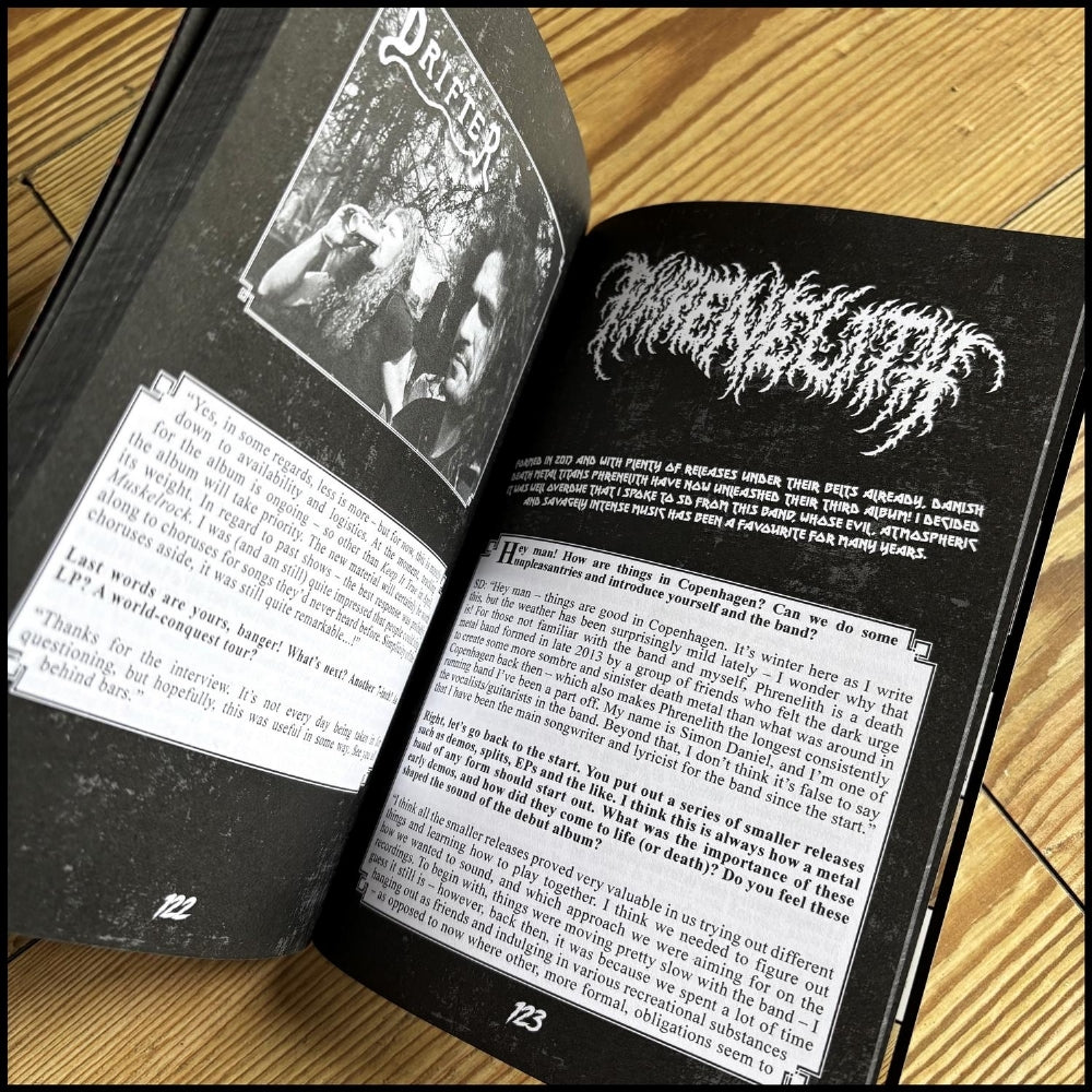 Nattskog - Shrieks From The Abyss Collection 2: Issues 4-6 - Magazine - Cult Never Dies - Image 3