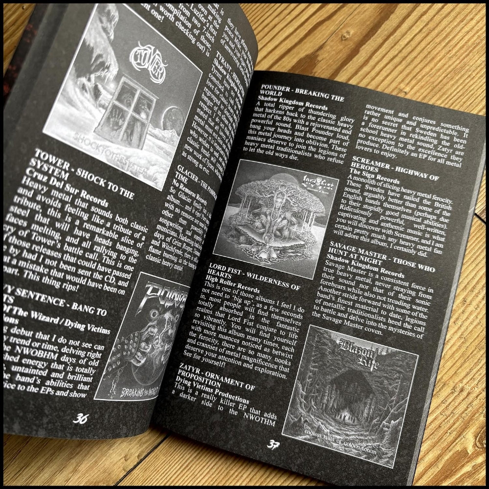 Nattskog - Shrieks From The Abyss Collection 2: Issues 4-6 - Magazine - Cult Never Dies - Image 5