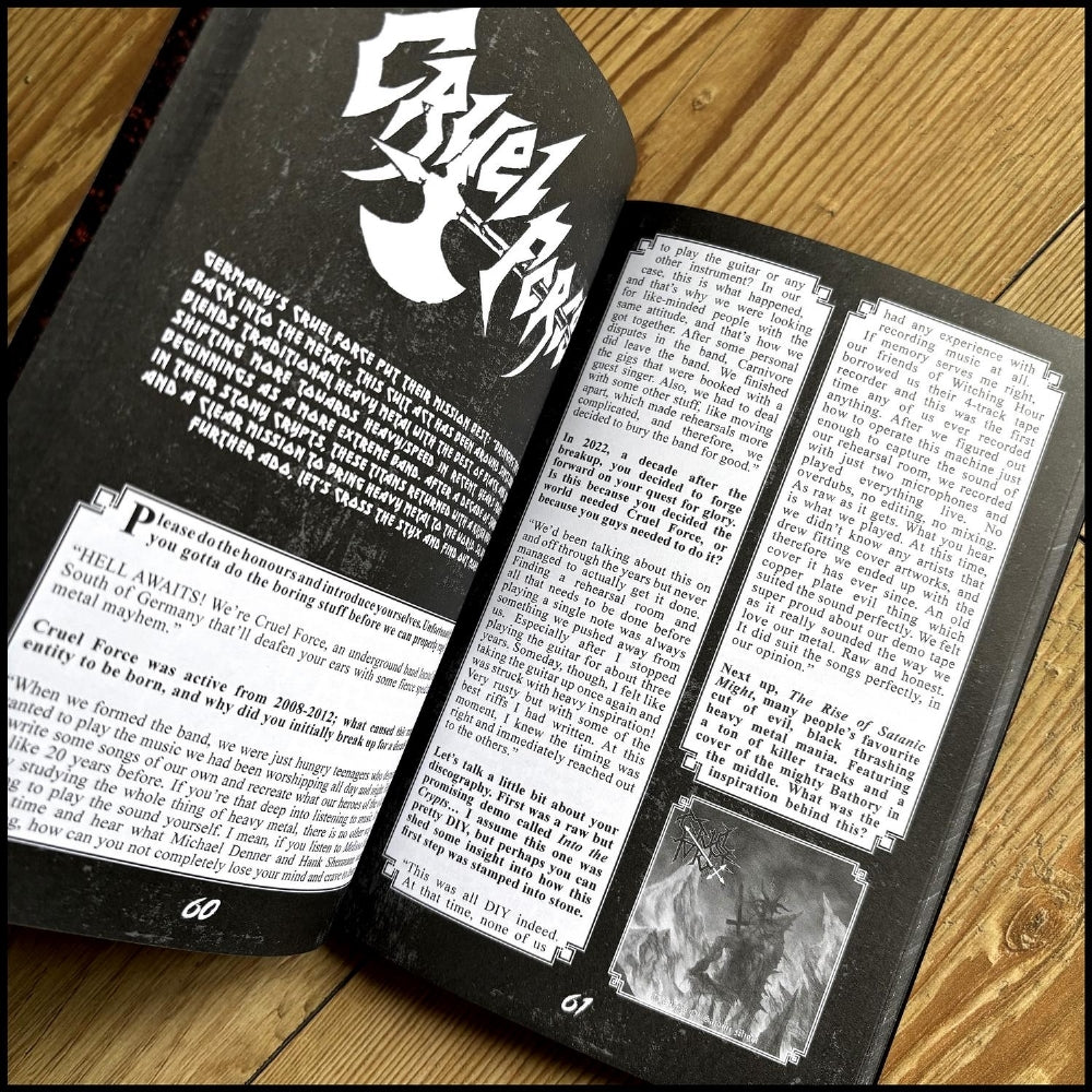 Nattskog - Shrieks From The Abyss Collection 2: Issues 4-6 - Magazine - Cult Never Dies - Image 8
