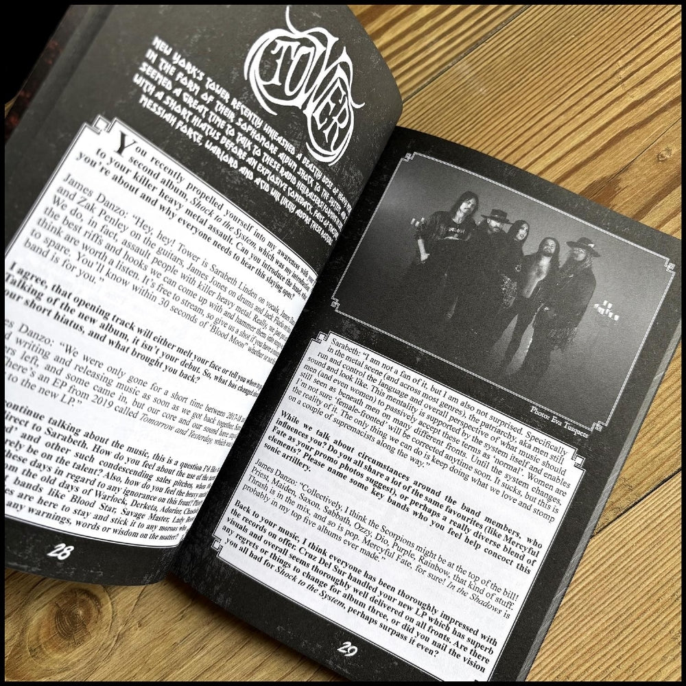 Nattskog - Shrieks From The Abyss Collection 2: Issues 4-6 - Magazine - Cult Never Dies - Image 9