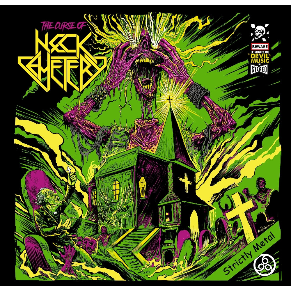 Neck Cemetery - The Curse Of Neck Cemetery - LP - Lucky Bob Records