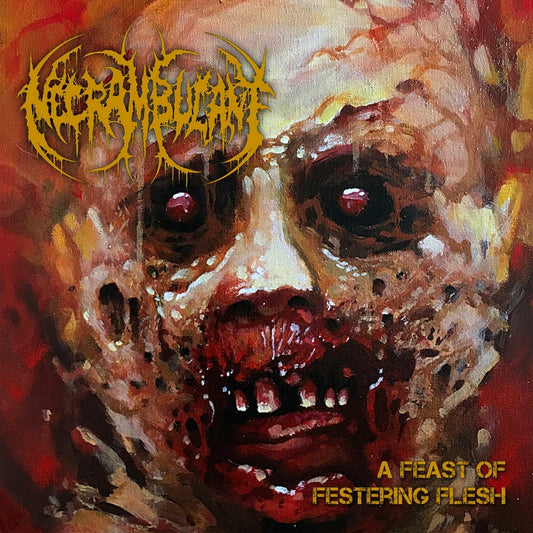 Necrambulant - A Feast Of Festering Flesh - CASSETTE - Gore House Productions - Image 2