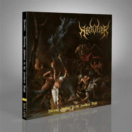 Necrofier - Burning Shadows in the Southern Night - CD DIGIPAK - Underground Activists - Image 2