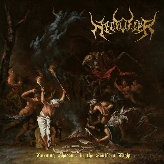 Necrofier - Burning Shadows in the Southern Night - LP Gatefold - Underground Activists - Image 2