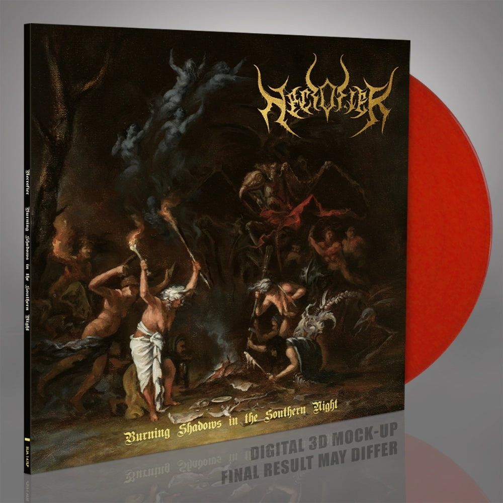 Necrofier - Burning Shadows in the Southern Night - LP Gatefold Coloured - Underground Activists