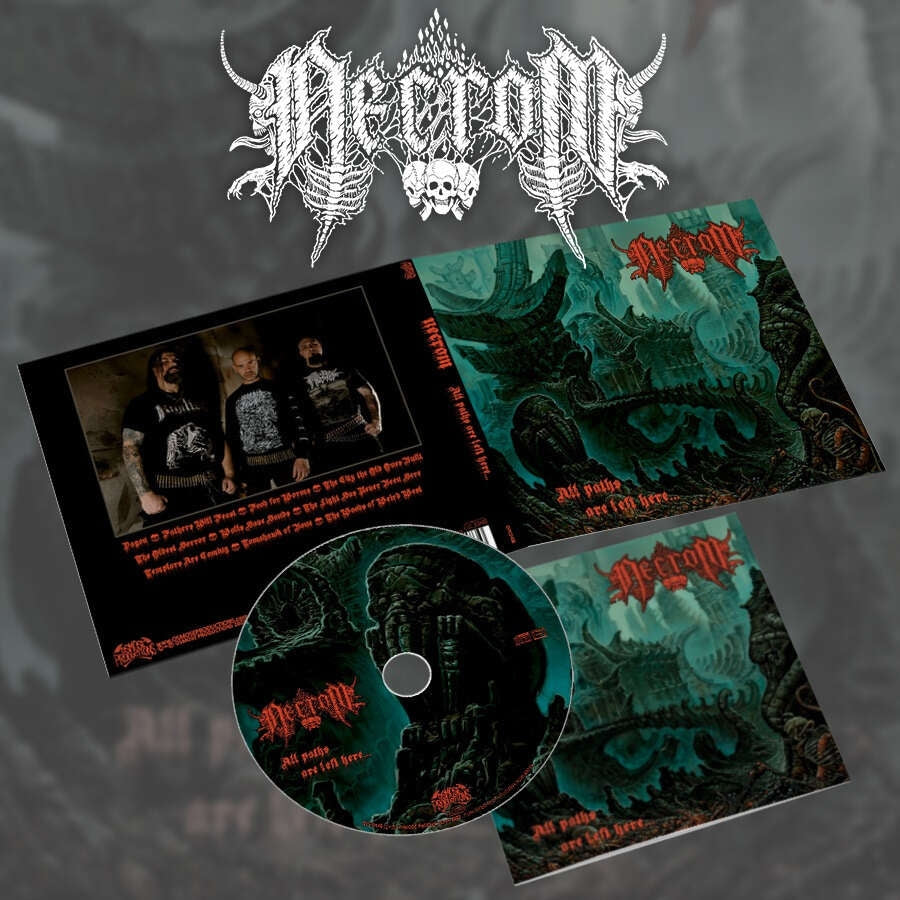 Necrom - All Paths Are Left Here - CD DIGIPAK - Osmose Productions - Image 2