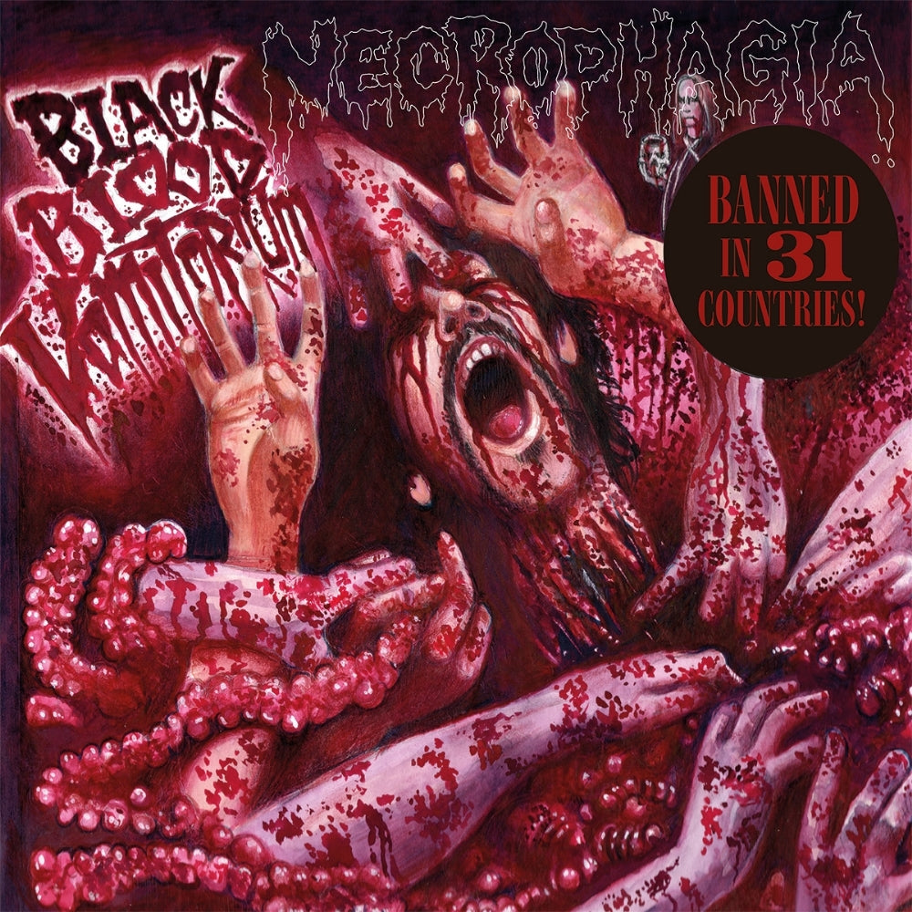 Necrophagia - Black Blood Vomitorium - Mini LP - Edged Circle - Image 2