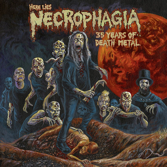 Necrophagia - Here Lies Necrophagia - 35 Years Of Death Metal - CD - Season of Mist