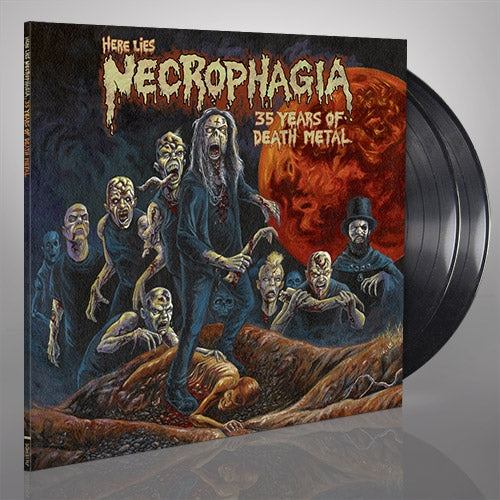 Necrophagia - Here Lies Necrophagia - 35 Years Of Death Metal - DOUBLE LP GATEFOLD - Season of Mist