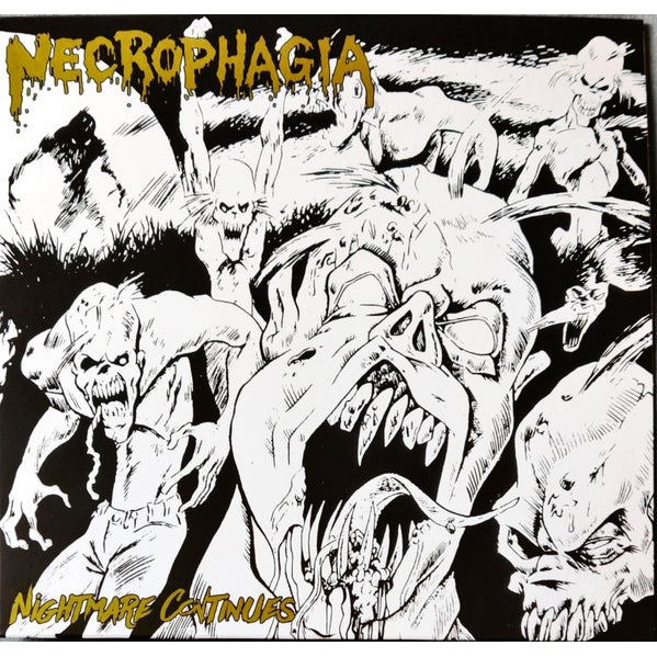 Necrophagia - Nightmare Continues - CD DIGIPAK - Xtreem Music