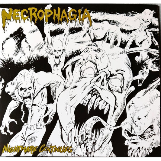 Necrophagia - Nightmare Continues - CD DIGIPAK - Xtreem Music