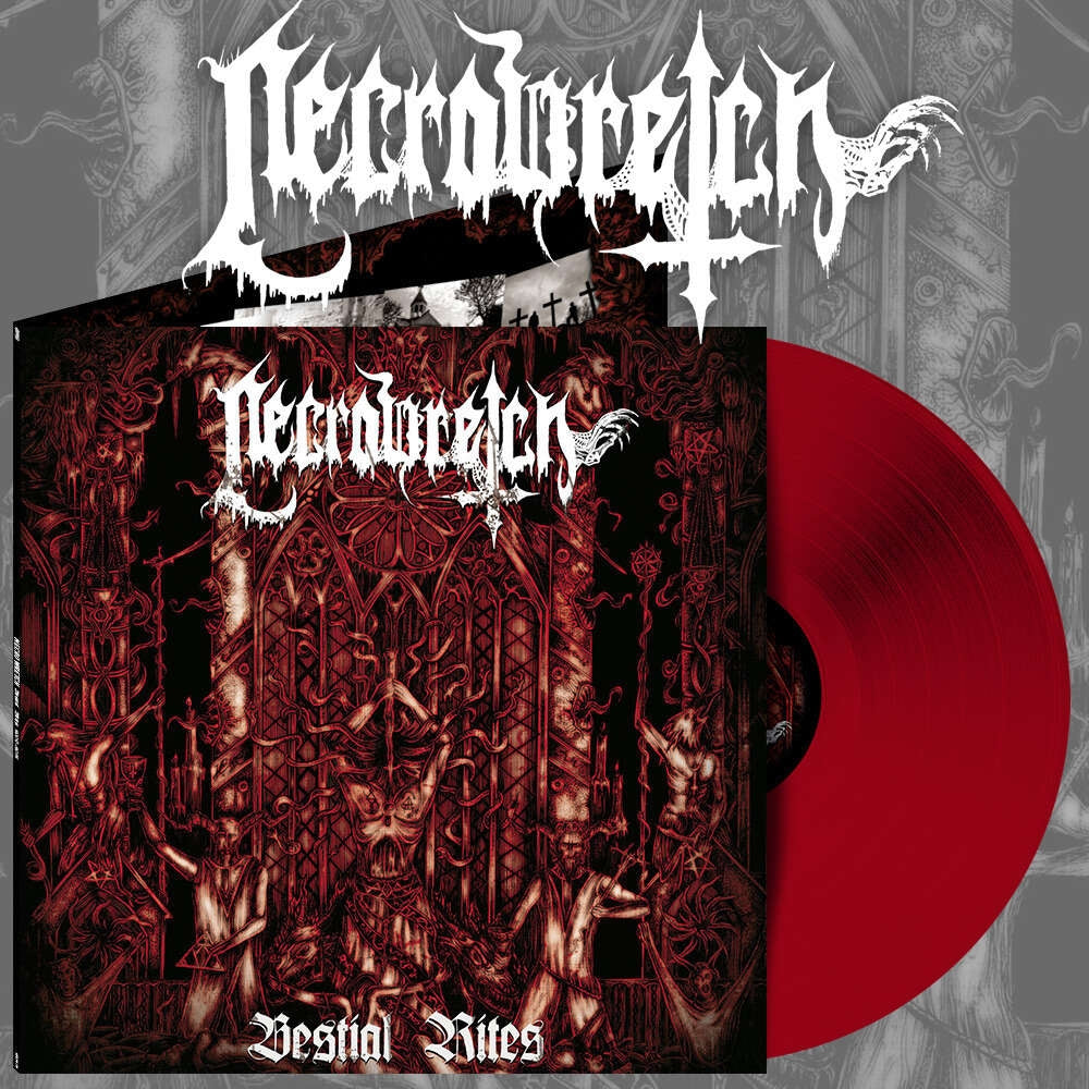 Necrowretch - Bestial Rites - LP Gatefold Coloured - Osmose Productions