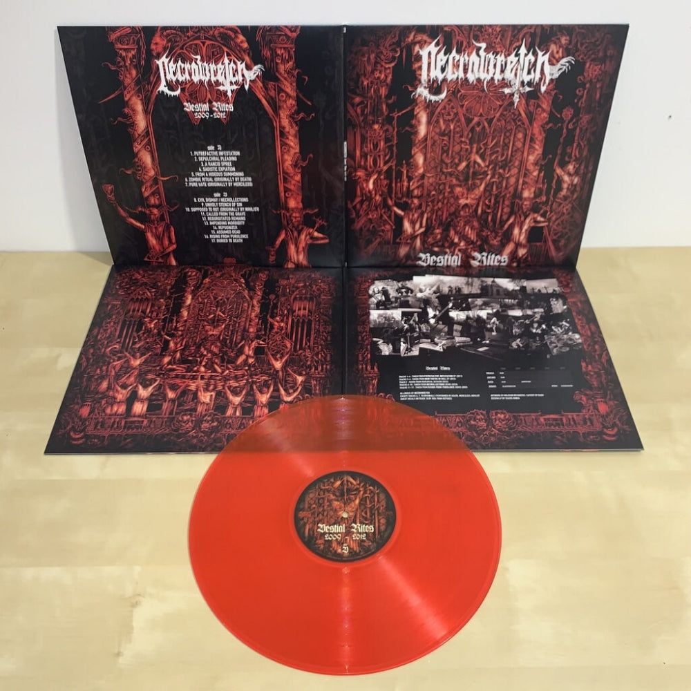 Necrowretch - Bestial Rites - LP Gatefold Coloured - Osmose Productions - Image 2