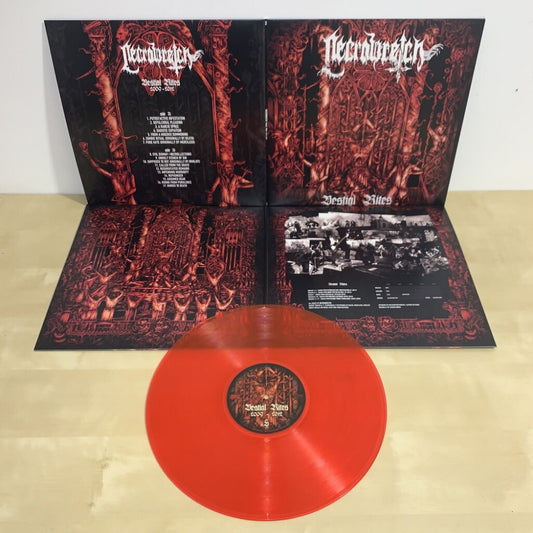 Necrowretch - Bestial Rites - LP Gatefold Coloured - Osmose Productions - Image 2