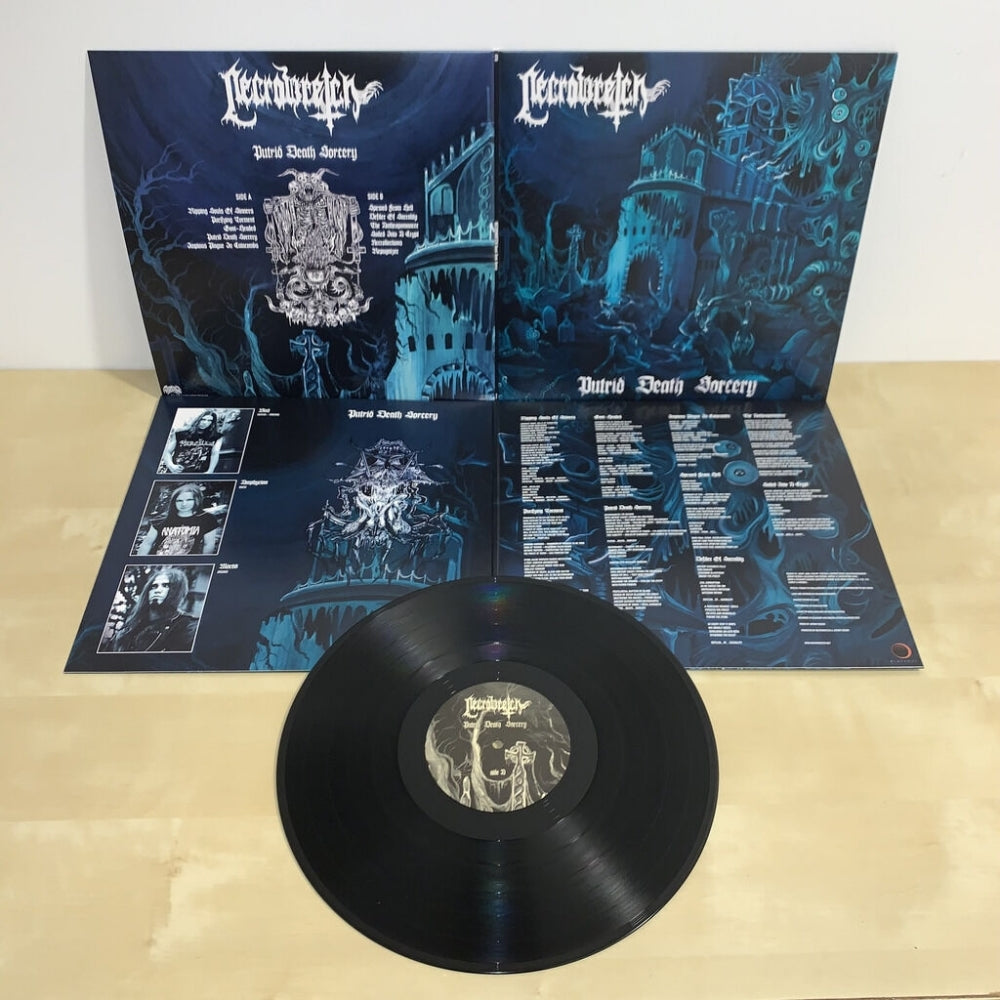 Necrowretch - Putrid Death Sorcery - LP Gatefold - Osmose Productions - Image 2
