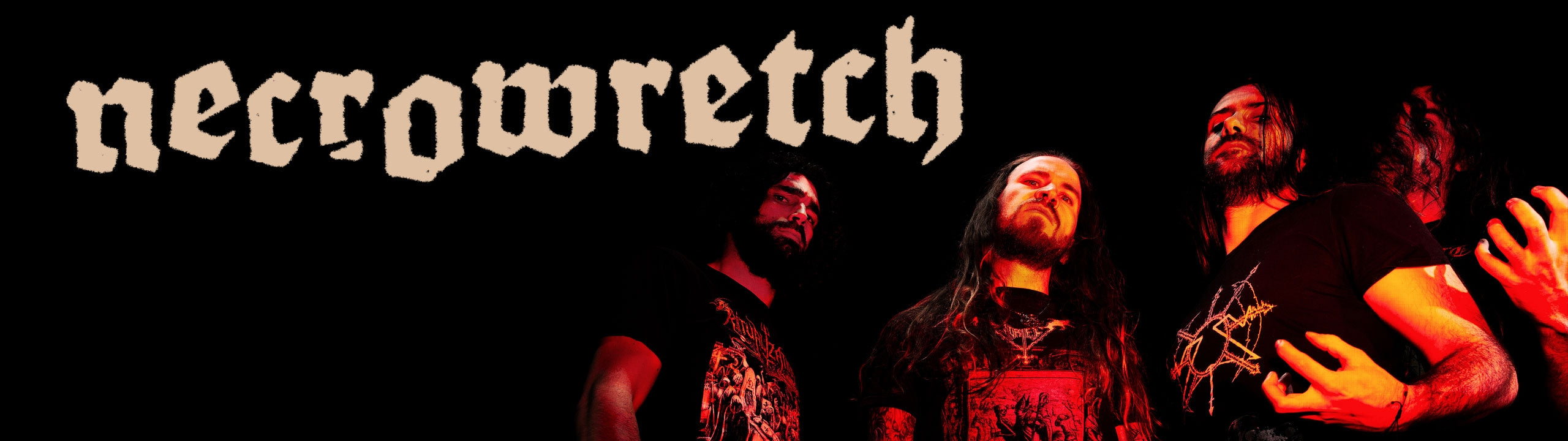 Necrowretch merchandise and albums