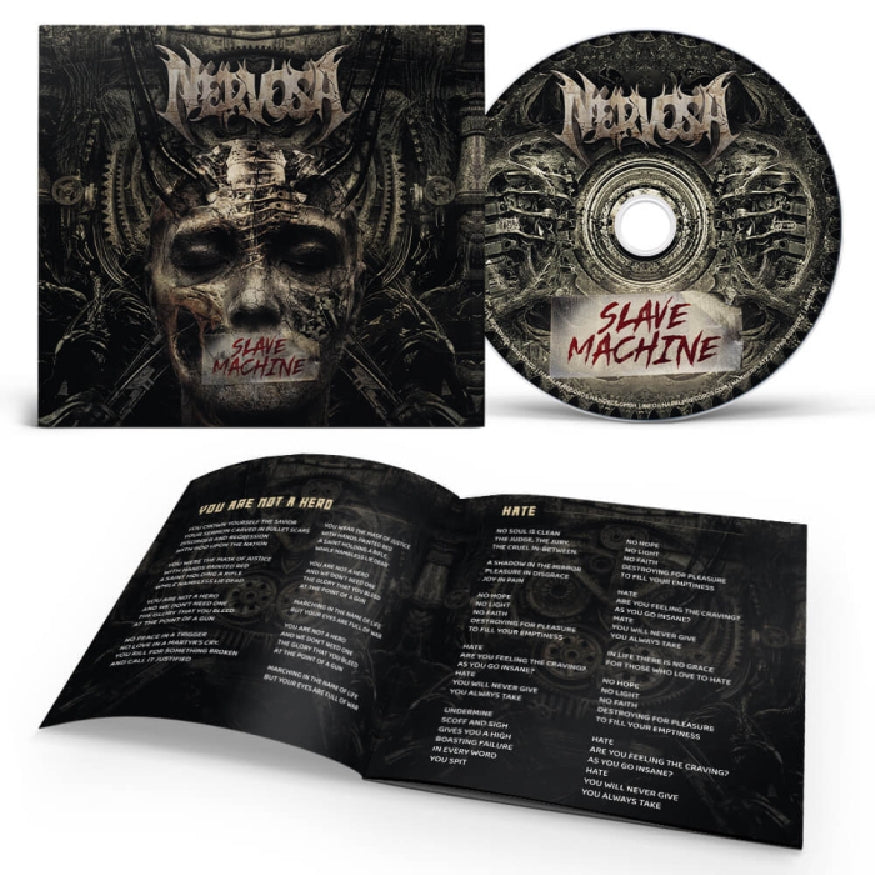 Nervosa - Slave Machine - CD DIGIPAK - Napalm Records - Image 2