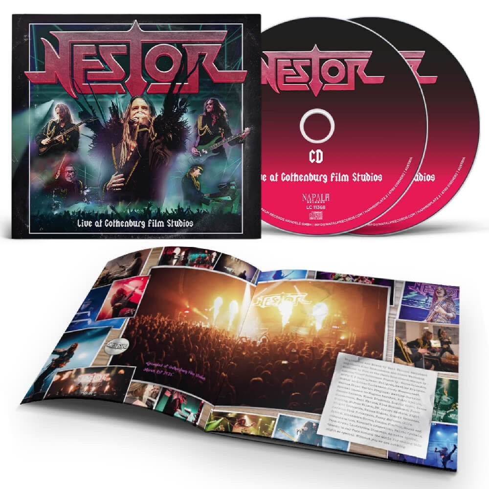 Nestor - Live at Gothenburg Film Studios - CD + Blu-ray digisleeve - Napalm Records - Image 2