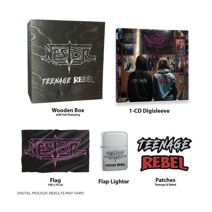 Nestor - Teenage Rebel - CD BOX - Napalm Records