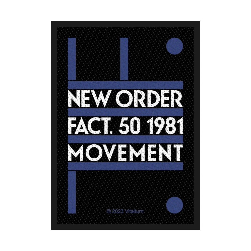 New Order - Fact 50 - Patch - Razamataz