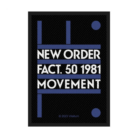 New Order - Fact 50 - Patch - Razamataz
