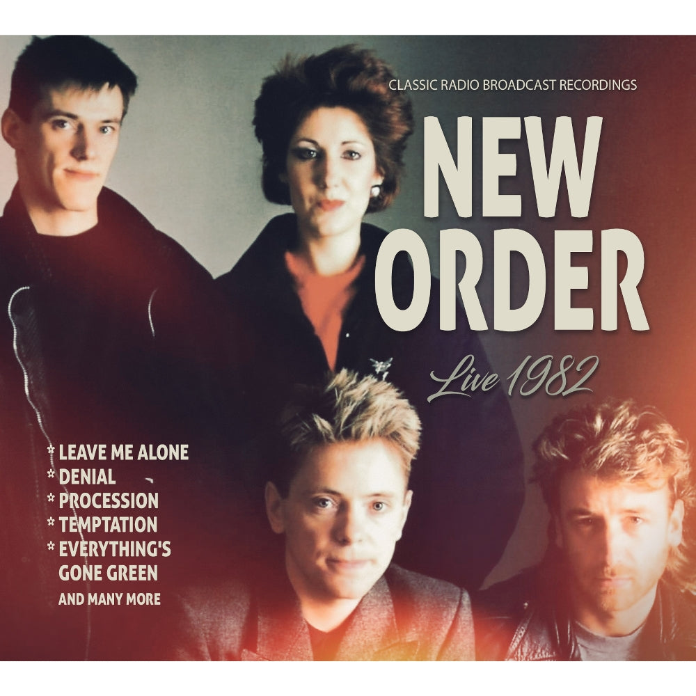 New Order - Live 1982 Legendary Radio Broadcast - CD DIGISLEEVE - Top Music Disc