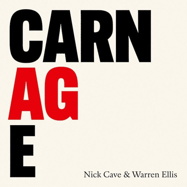 Nick Cave & Warren Ellis - Carnage - CD DIGIPAK - Goliath Enterprises Limited