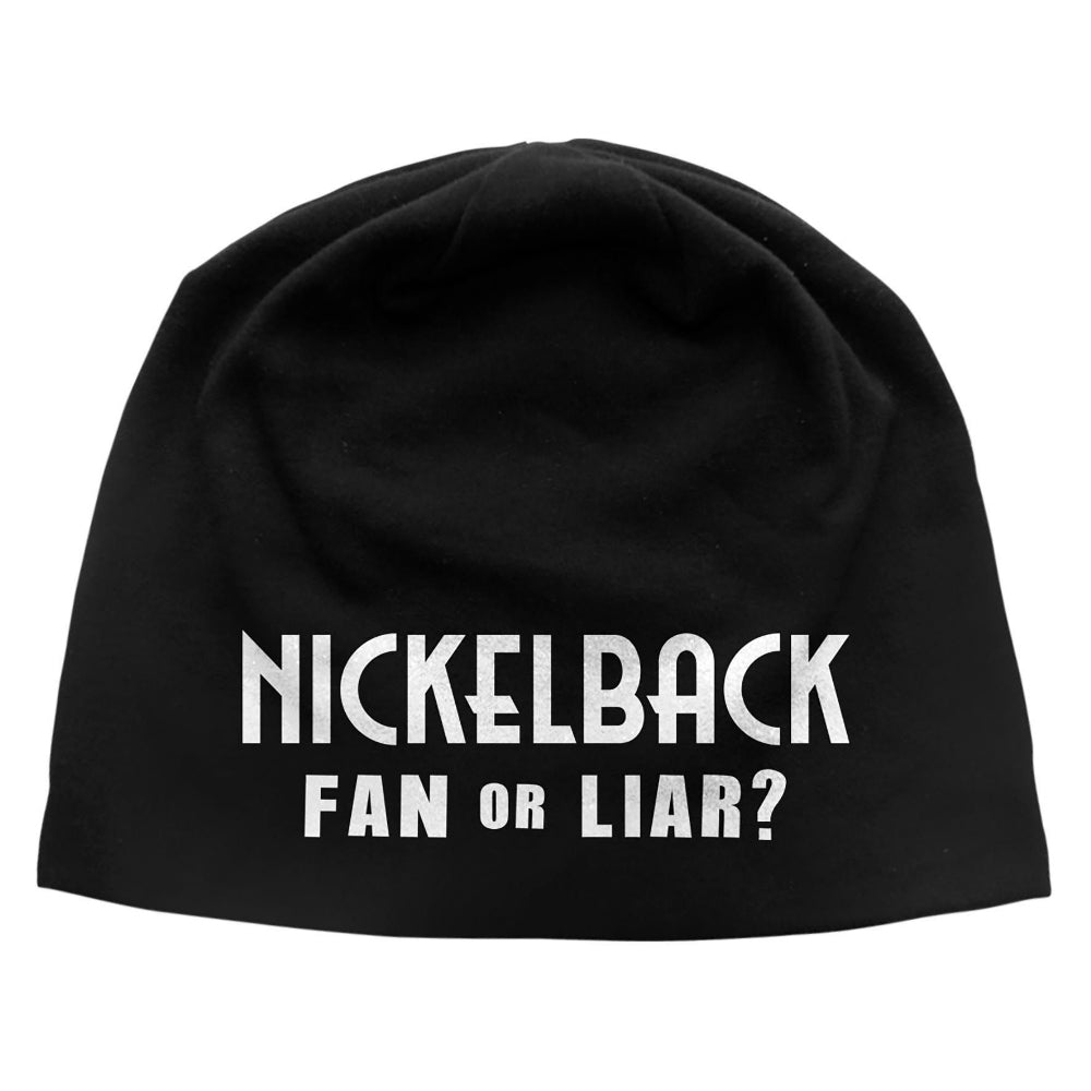 Nickelback - Fan Or Liar - Beanie Hat - Razamataz