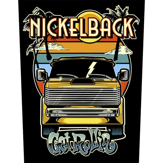 Nickelback - Get Rollin' - BACKPATCH - Razamataz