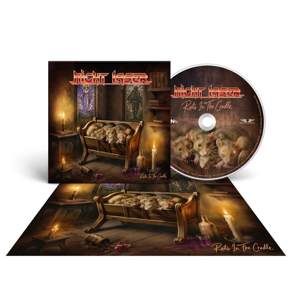 Night Laser - Rats In The Cradle - CD - Steamhammer - Image 2