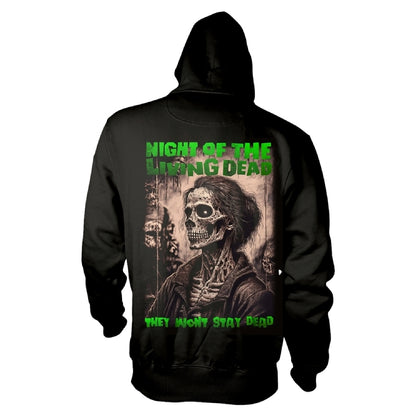 Night Of The Living Dead - Zombie F2 - Hooded Sweat Shirt - PLAN9 - Image 2