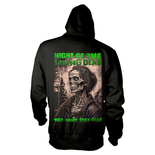 Night Of The Living Dead - Zombie F2 - Hooded Sweat Shirt - PLAN9 - Image 2