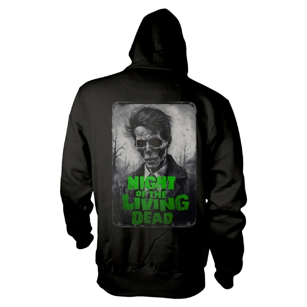 Night Of The Living Dead - Zombie M - Hooded Sweat Shirt - PLAN9 - Image 2