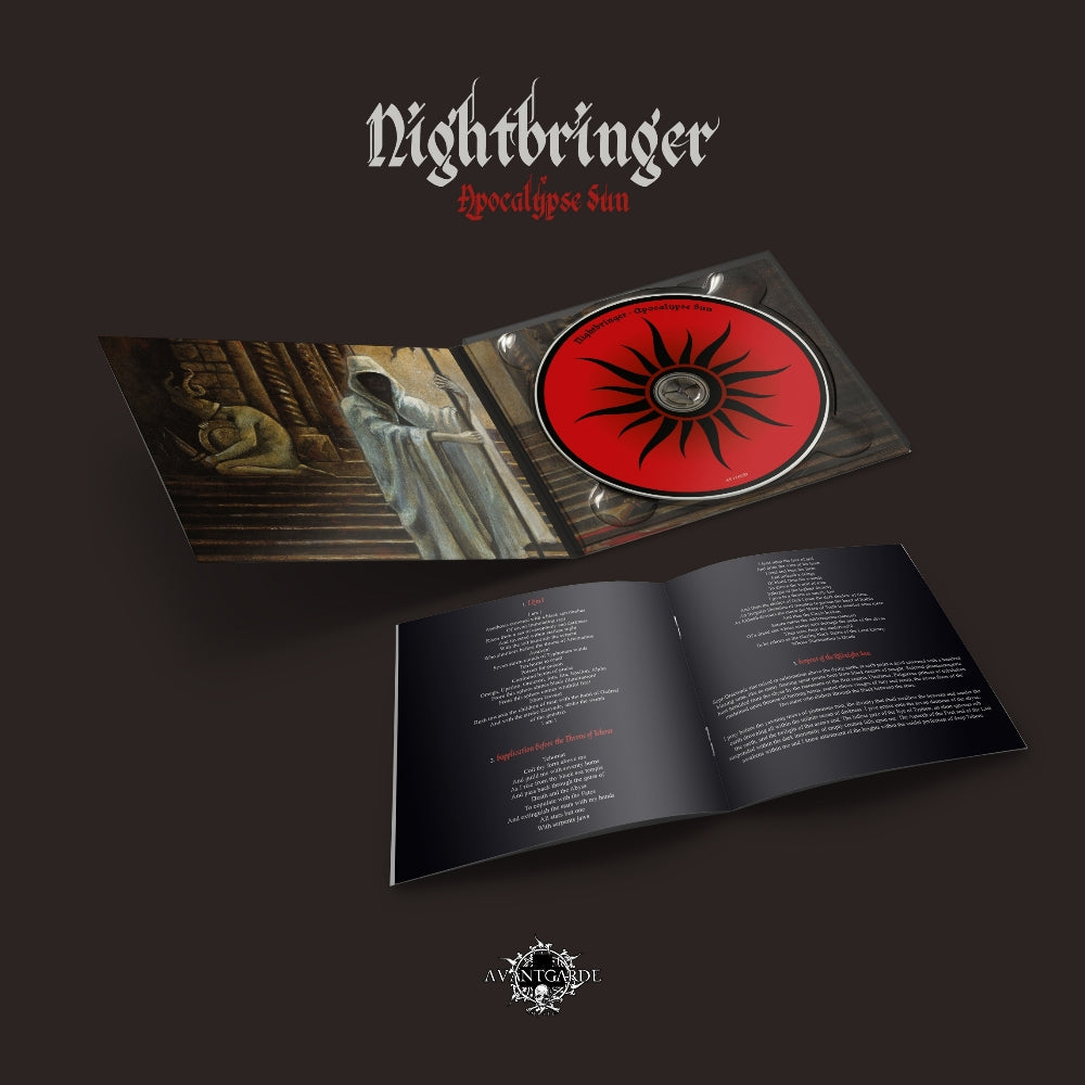 Nightbringer - Apocalypse Sun - CD DIGIPAK - Avantgarde Music - Image 3