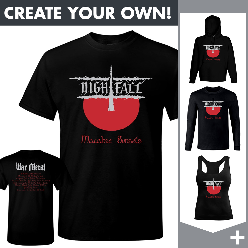 Nightfall - Macabre Sunset - Merchandising