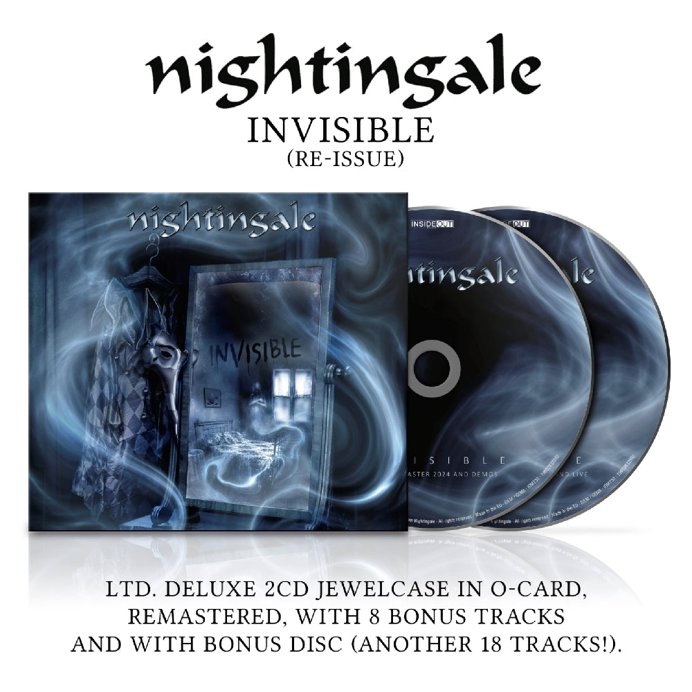 Nightingale - Invisible - DOUBLE CD SLIPCASE - Century Media