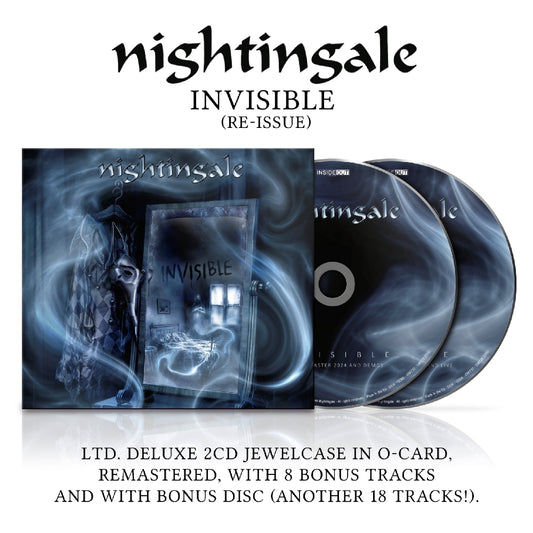 Nightingale - Invisible - DOUBLE CD SLIPCASE - Century Media