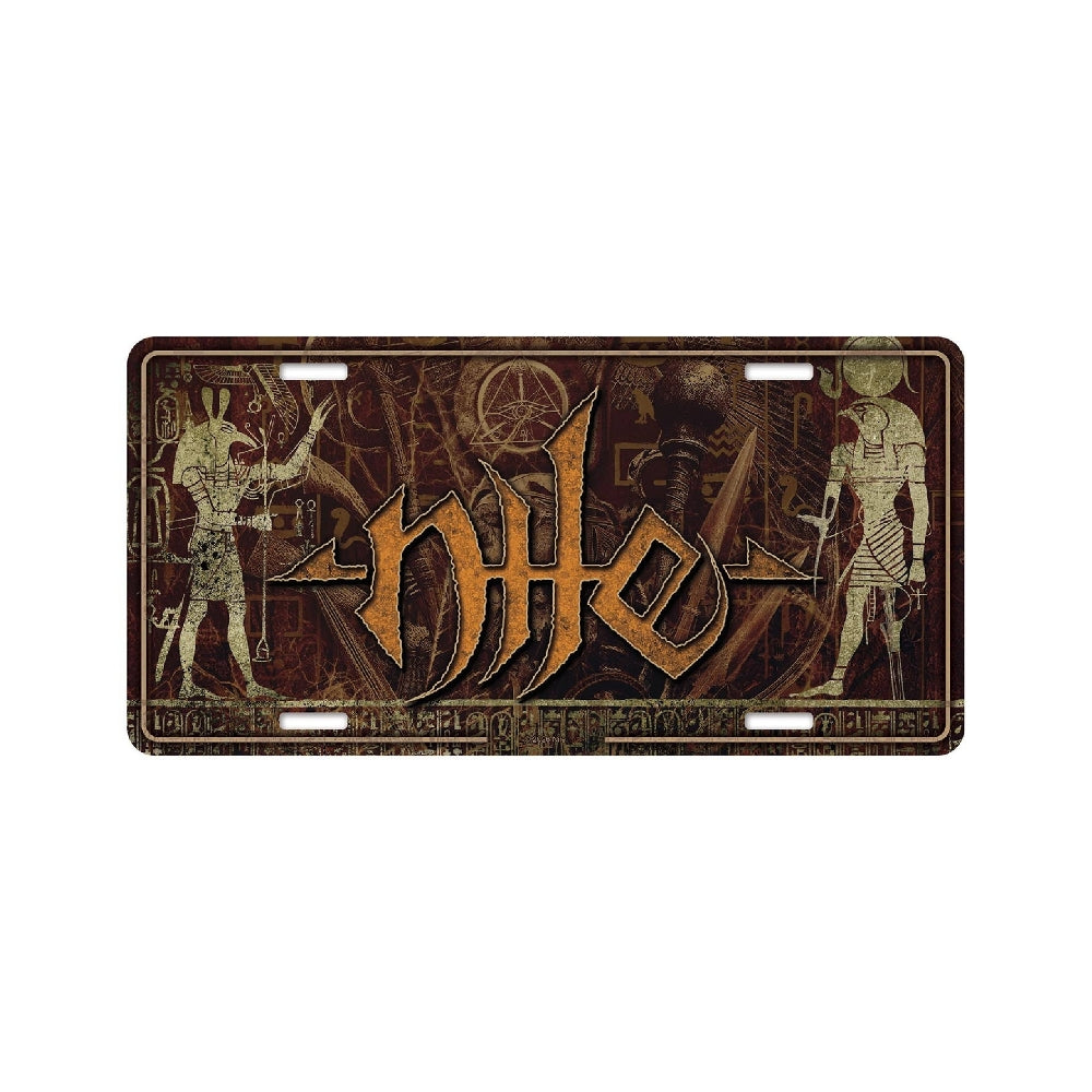 Nile - Logo - License plate - Razamataz