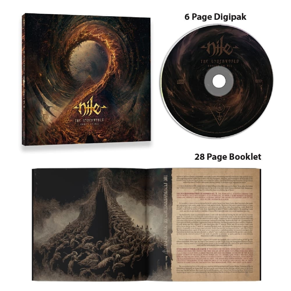 Nile - The Underworld Awaits Us All - CD DIGIPAK - Napalm Records - Image 2