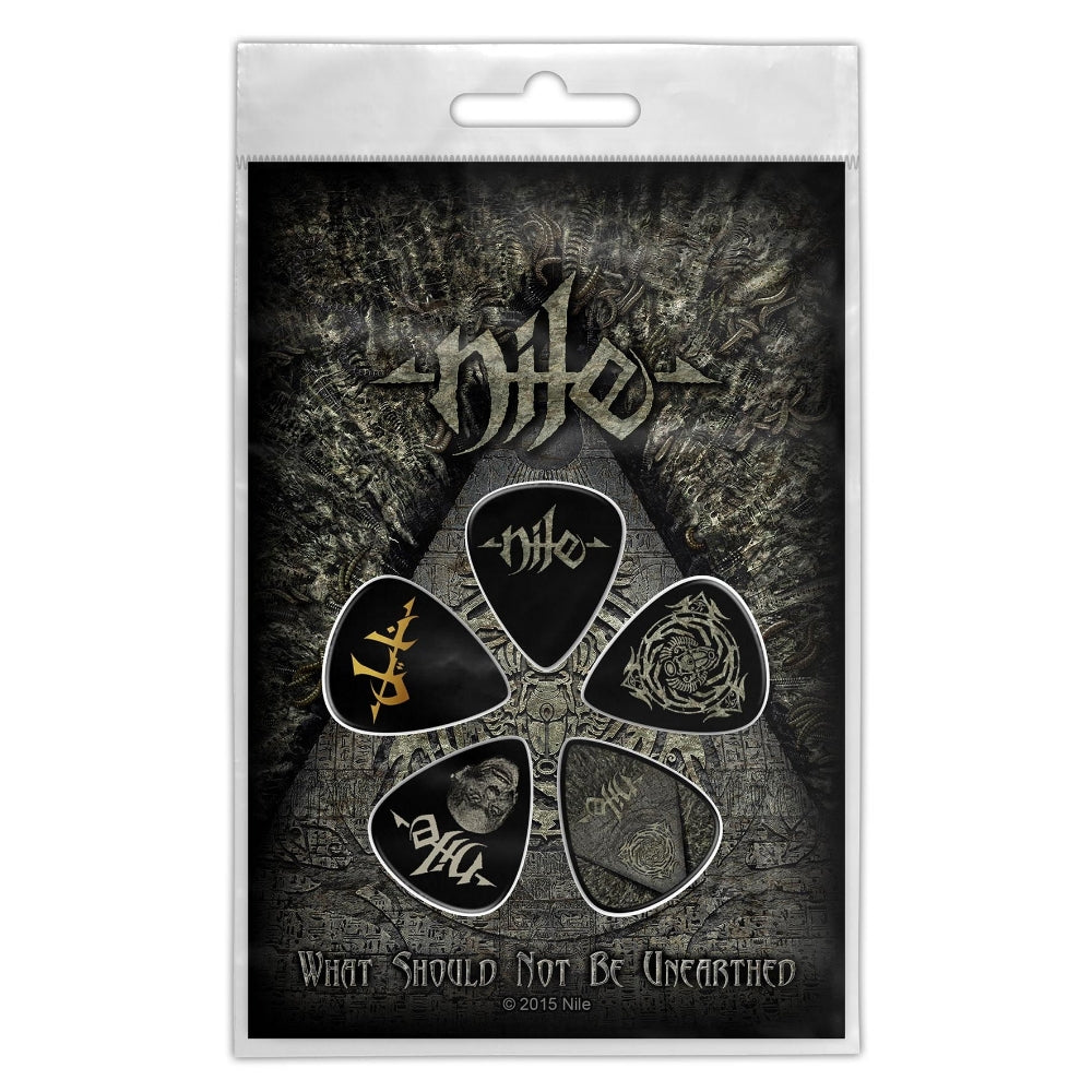 Nile - What Should Not Be Unearthed - Guitar Pick Set - Razamataz