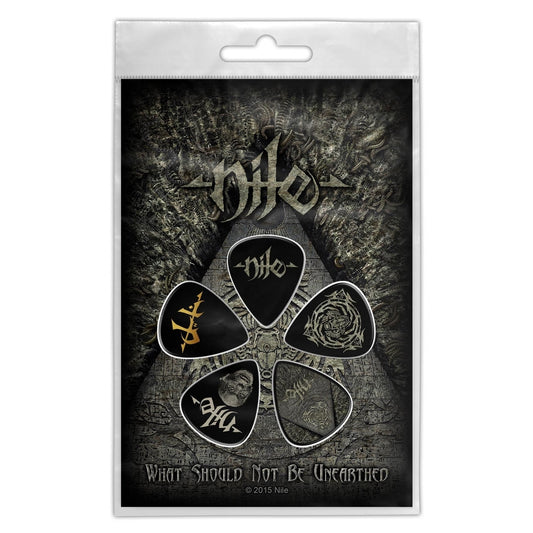 Nile - What Should Not Be Unearthed - Guitar Pick Set - Razamataz