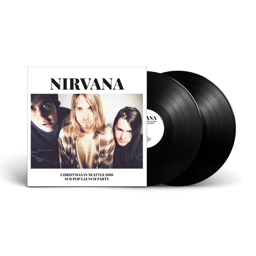 Nirvana - Christmas In Seattle 1988 (Broadcast) - DOUBLE LP GATEFOLD - Parachute Recording Company