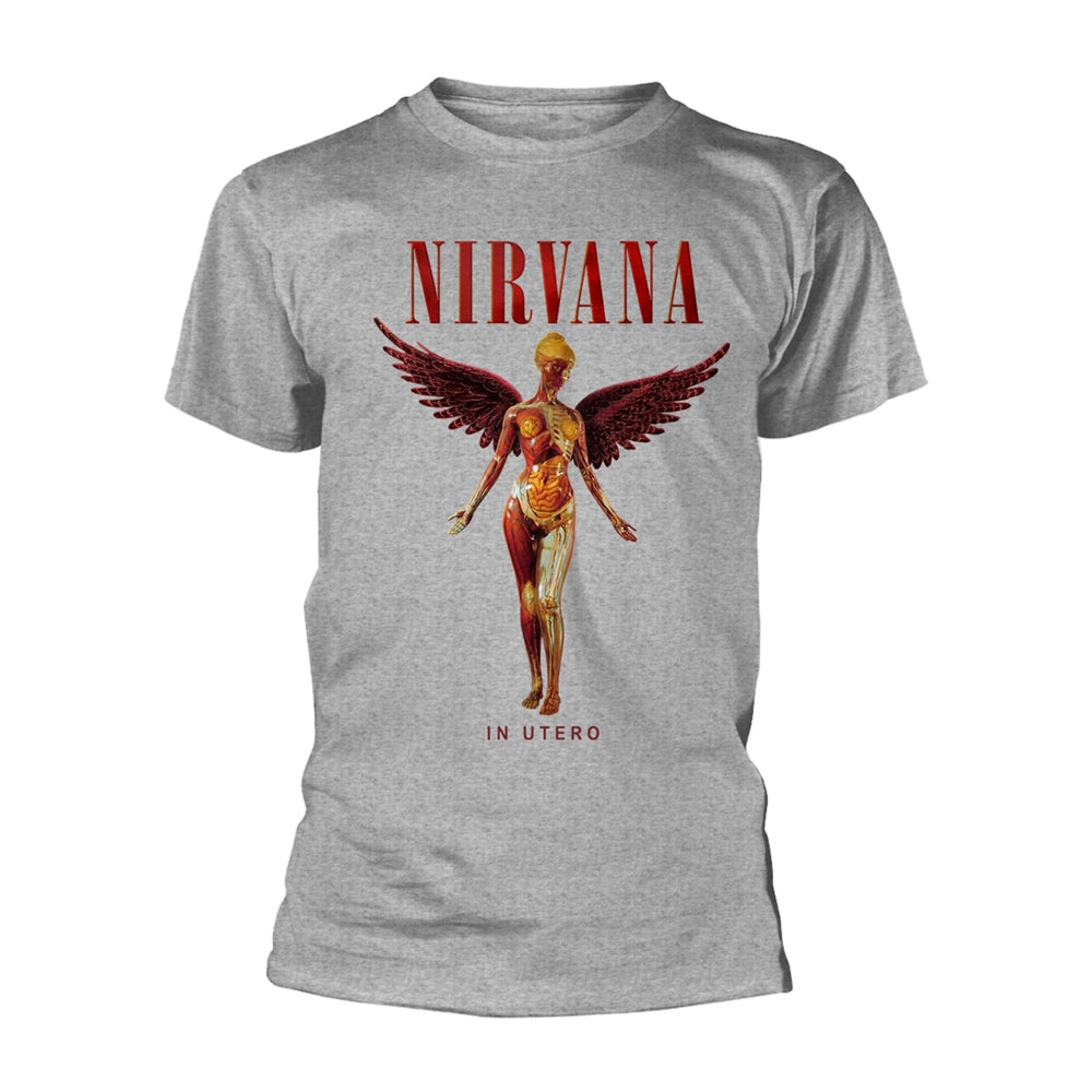 Nirvana - In Utero (sport grey) - T-shirt - PHD