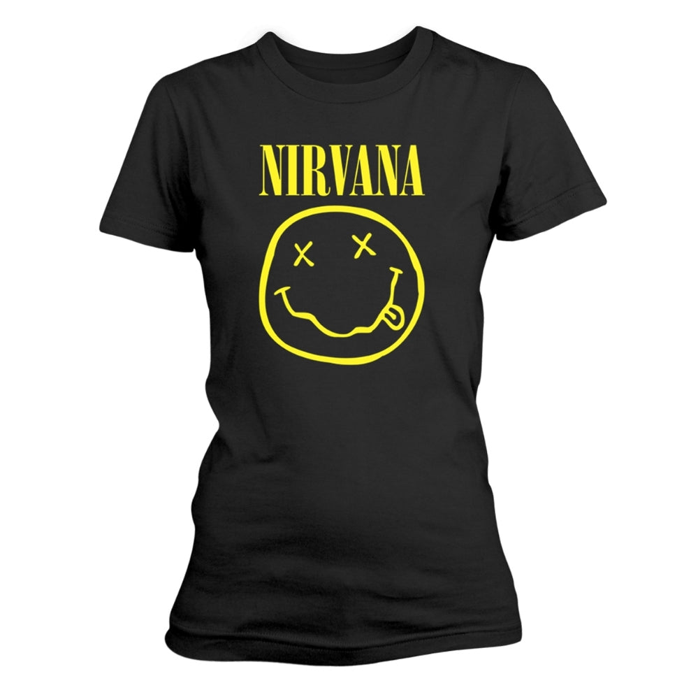 Nirvana - Smiley Logo - T-shirt - PHD
