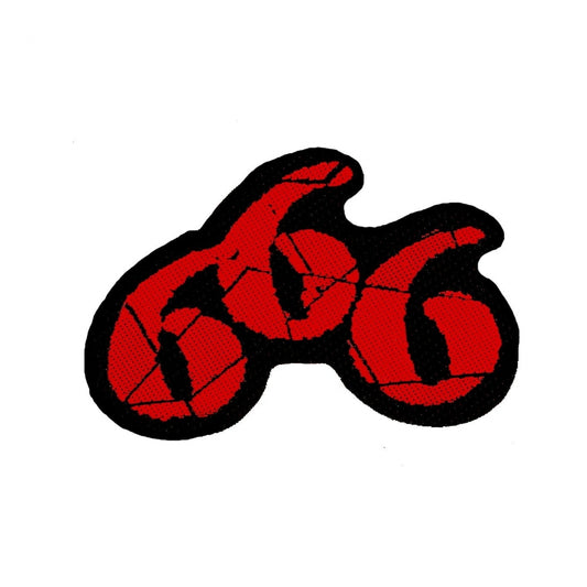 No Band - 666 Cut-Out - Patch - Razamataz