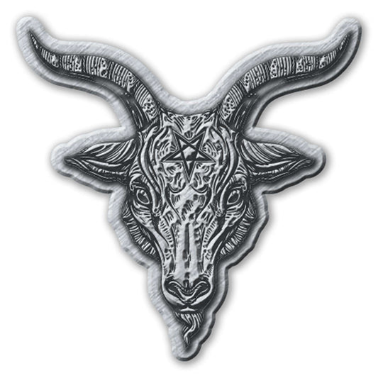 No Band - Baphomet - METAL PIN - Razamataz