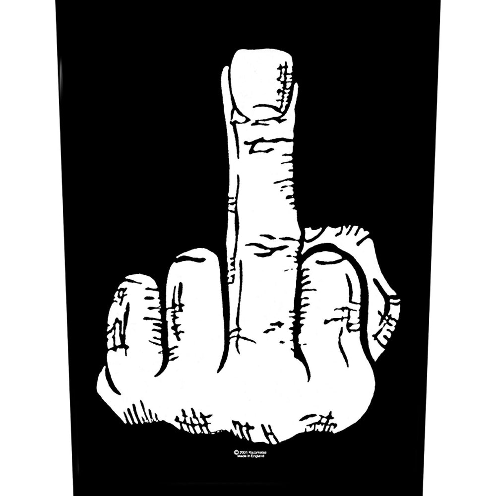 No Band - Finger - BACKPATCH - Razamataz