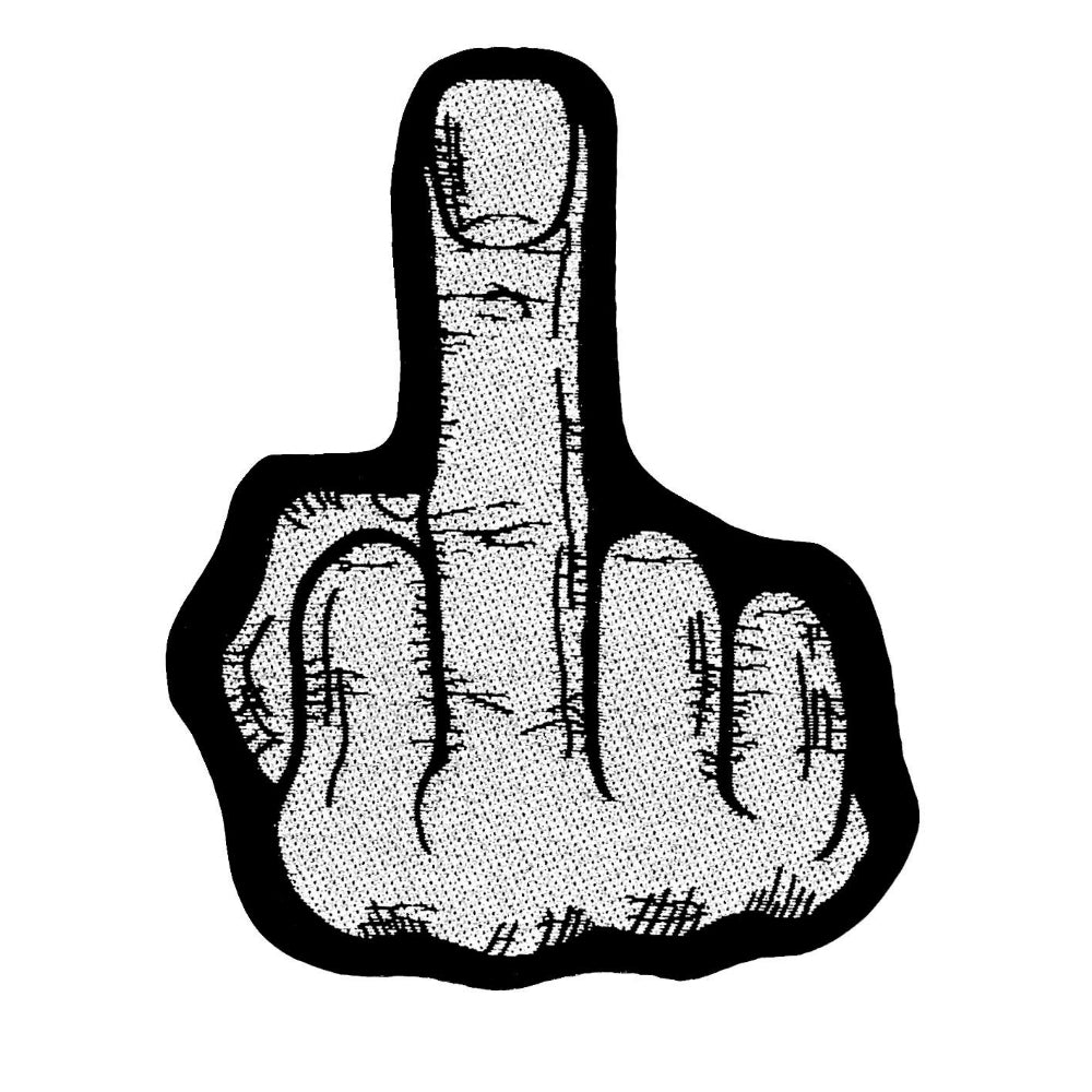 No Band - Fuckfinger - Patch - Razamataz