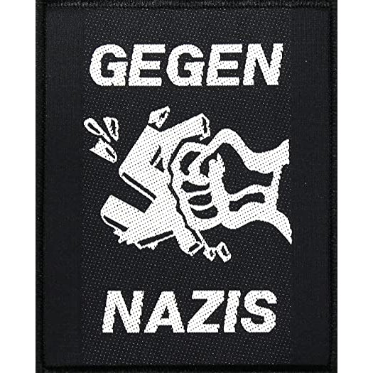 No Band - Gegen Nazis - Patch - Razamataz